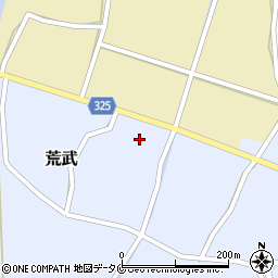 宮崎県西都市荒武4519周辺の地図