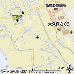 鹿児島県出水市高尾野町大久保7562周辺の地図