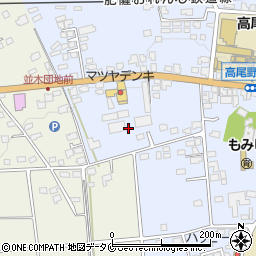 鹿児島県出水市高尾野町柴引2013周辺の地図