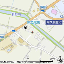 陳之尾橋周辺の地図