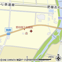 鹿児島県出水市野田町下名147周辺の地図