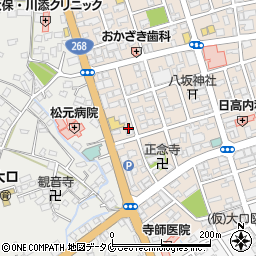 鹿児島県伊佐市大口上町28-8周辺の地図