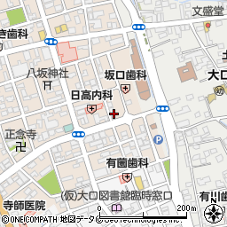 岡元理容店周辺の地図