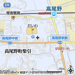 梅田理容店周辺の地図