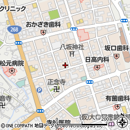 鹿児島県伊佐市大口上町26-5周辺の地図