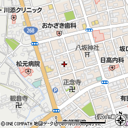 鹿児島県伊佐市大口上町27周辺の地図