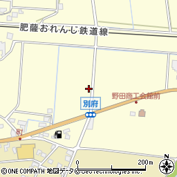 鹿児島県出水市野田町下名50周辺の地図