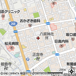 鹿児島県伊佐市大口上町26-12周辺の地図