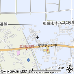 鹿児島県出水市高尾野町柴引2003周辺の地図