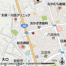 鹿児島県伊佐市大口上町28-2周辺の地図