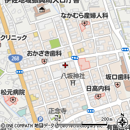 鹿児島県伊佐市大口上町30-7周辺の地図