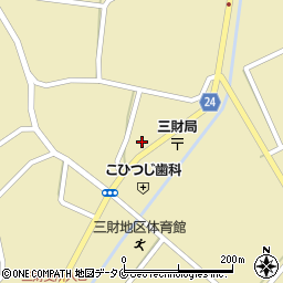 宮崎県西都市下三財3351周辺の地図
