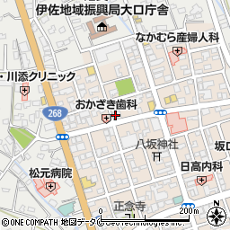 鹿児島県伊佐市大口上町35-8周辺の地図