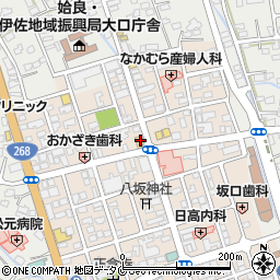 鹿児島県伊佐市大口上町35-3周辺の地図