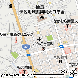 鹿児島県伊佐市大口上町39-3周辺の地図