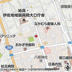 鹿児島県伊佐市大口上町44-8周辺の地図