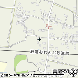 鹿児島県出水市高尾野町下高尾野794周辺の地図