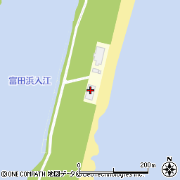 新富町役場　浄化センター潮香苑周辺の地図
