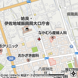 上八坂簡易郵便局周辺の地図