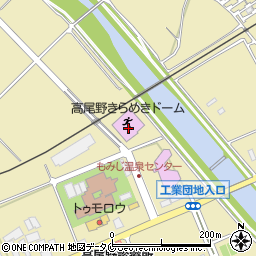 鹿児島県出水市高尾野町大久保628周辺の地図