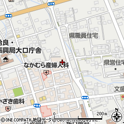 県営八坂団地周辺の地図