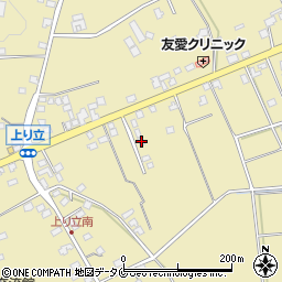 鹿児島県出水市高尾野町大久保3613周辺の地図