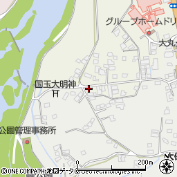 鹿児島県伊佐市大口大田150周辺の地図