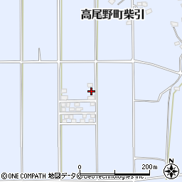 鹿児島県出水市高尾野町柴引1948周辺の地図