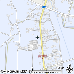 鹿児島県出水市高尾野町柴引1405周辺の地図