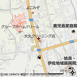 鹿児島県伊佐市大口大田55周辺の地図