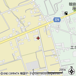 鹿児島県出水市高尾野町大久保2503周辺の地図