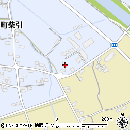 鹿児島県出水市高尾野町柴引349周辺の地図