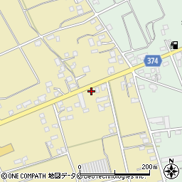 鹿児島県出水市高尾野町大久保2512周辺の地図