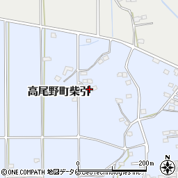 鹿児島県出水市高尾野町柴引1764周辺の地図