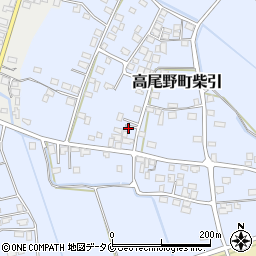 鹿児島県出水市高尾野町柴引1248周辺の地図