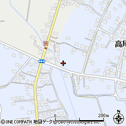 鹿児島県出水市高尾野町柴引1231周辺の地図