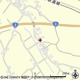 鹿児島県出水市野田町下名4258周辺の地図