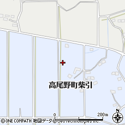 鹿児島県出水市高尾野町柴引1829周辺の地図