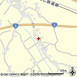 鹿児島県出水市野田町下名4257周辺の地図
