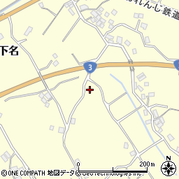 鹿児島県出水市野田町下名4173周辺の地図