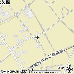 鹿児島県出水市高尾野町大久保1475周辺の地図