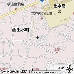 鹿児島県出水市西出水町1743周辺の地図