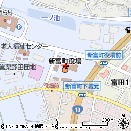 宮崎県新富町（児湯郡）周辺の地図