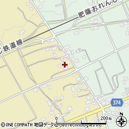 鹿児島県出水市高尾野町大久保2352周辺の地図