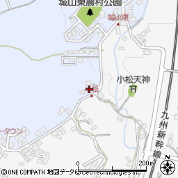 鹿児島県出水市麓町1554周辺の地図
