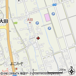 太田簡易郵便局周辺の地図