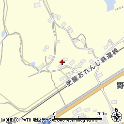 鹿児島県出水市野田町下名3645周辺の地図