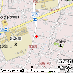 鹿児島県出水市五万石町442周辺の地図