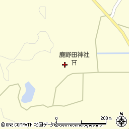 宮崎県西都市鹿野田2024周辺の地図