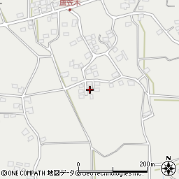 鹿児島県出水市高尾野町唐笠木1259周辺の地図